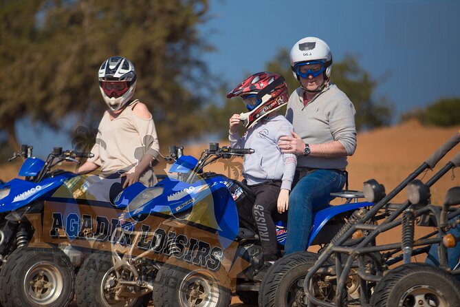 Half Day Agadir Quad Biking ATV - Getting set up before the engines start