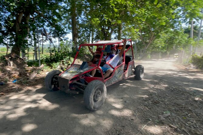 Half-Day Buggy Guided Adventure for Amber Cove and Taino Bay - The first stretch through Maimon