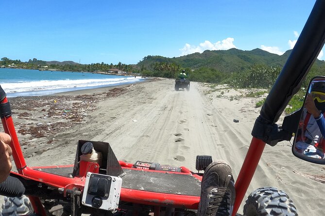 Half-Day Buggy Guided Adventure for Amber Cove and Taino Bay - The beach stop and the clean-up