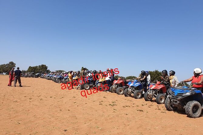 Half day Quad excursion / Half day quad - Starting from Agadir and reaching Sidi Bibi