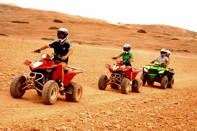 Half-day Quad excursions in the Agafay desert - Village views and photo opportunities