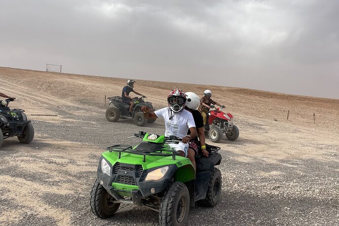 Half-day Quad excursions in the Agafay desert - Pickup and the start of the ride