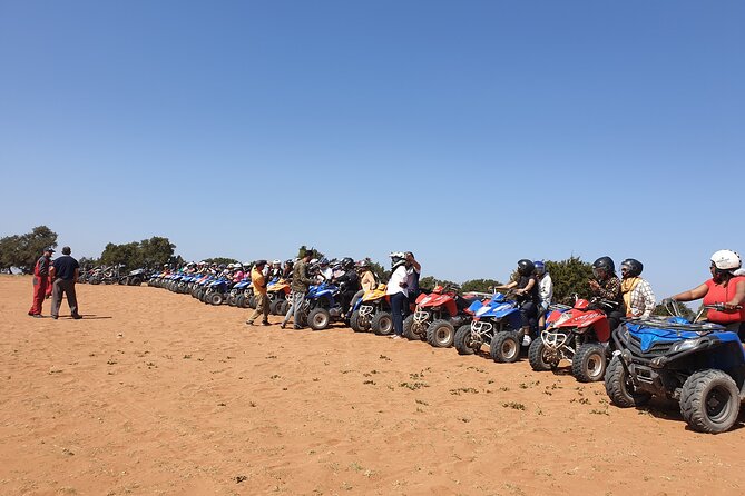 Half-day QUAD In Agadir + pick-up included from Agadir - The route through Takkad and the sandy tracks