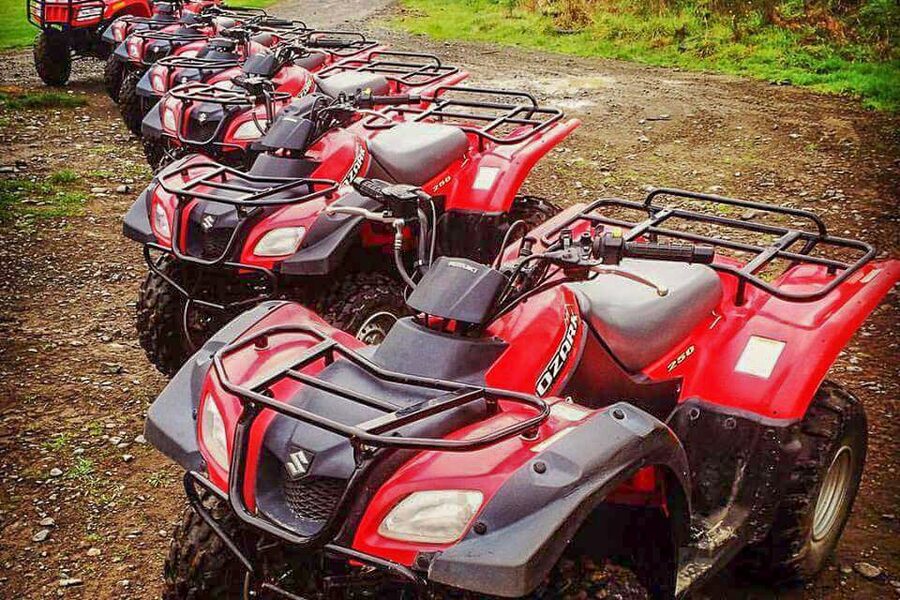 Hanmer Springs 2-Hour Quad Bike Safari - Taking control of a 4WD quad bike