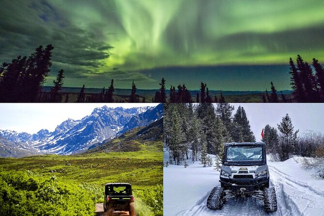 Heated and Enclosed ATV Tour in Alaska. Open All Year Round - What to wear and bring