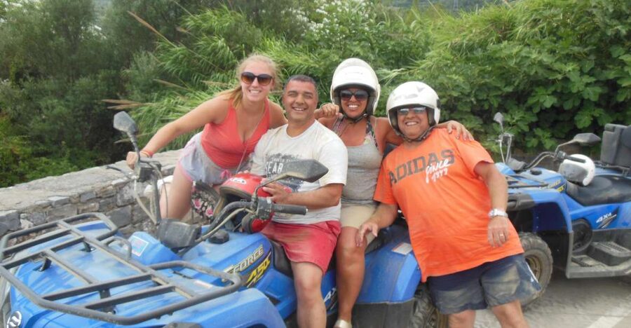 Hersonisos - Malia :off-road quad safari with transfer+Lunch - Hotel pickup from Kokkini Hani to Sissi