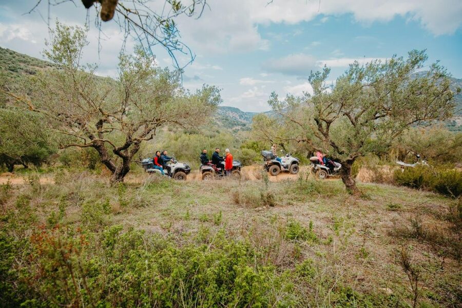 Hersonissos: ATV Quad Bike Safari in the Mountains of Crete - Views toward Lyttos and Kasteli