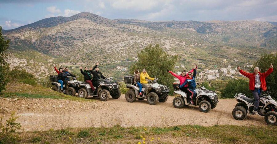 Hersonissos: ATV Quad Bike Safari in the Mountains of Crete - What the $107 price really includes