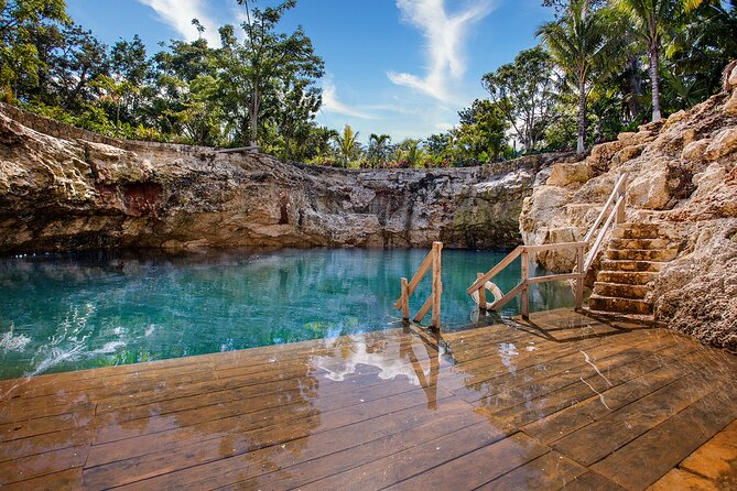 Hidden Cenote Swim & ATV Jungle Adventure with Transportation - Cooling Off in the Open-Air Cenote