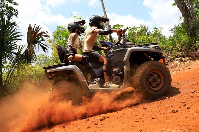Hidden Cenote Swim & ATV Jungle Adventure with Transportation - Puerto Morelos, Snacks, and Free Time