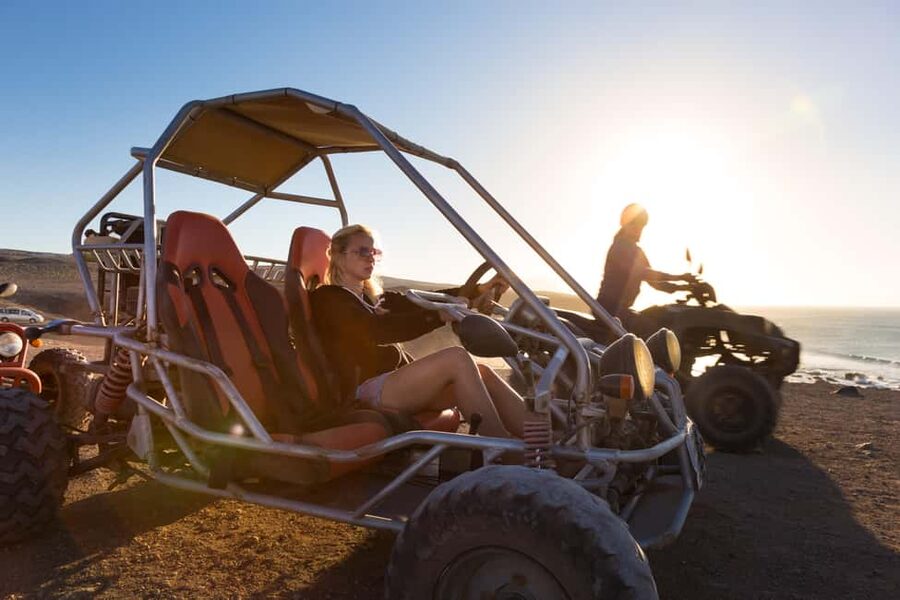Hurghada: ATV Quad, Jeep and Buggy Safari with BBQ Dinner - A 20-minute buggy run on the dunes