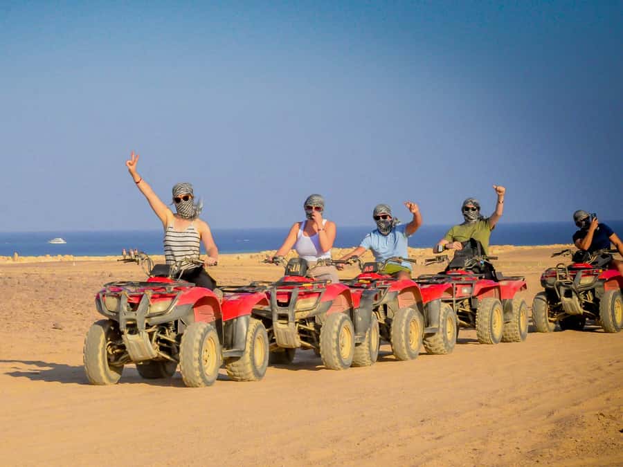Hurghada: ATV Safari Tour with Camel Ride - What to wear and what to leave behind