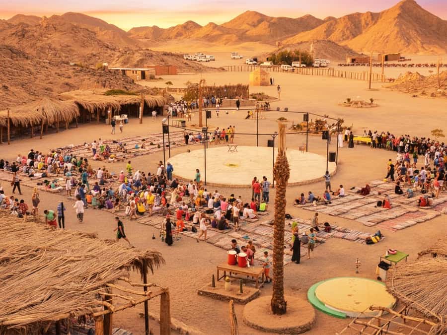 Hurghada: ATV Tour with Camel Ride, Dinner Show & Stargazing - From the hotel to the Hurghada desert