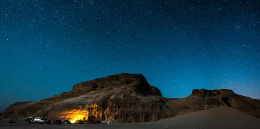 Hurghada: ATV Tour with Camel Ride, Dinner Show & Stargazing - The safety briefing and first quad-bike test
