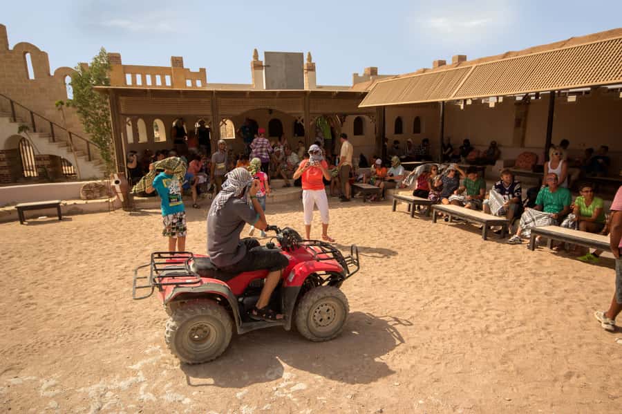 Hurghada: Desert Quad Bike Camel Ride with Optional GoPro - The short camel ride is a photo stop