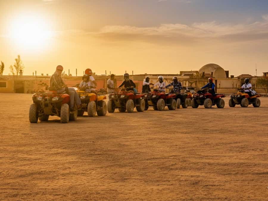 Hurghada: Desert Quad Bike Camel Ride with Optional GoPro - The safety briefing sets the tone