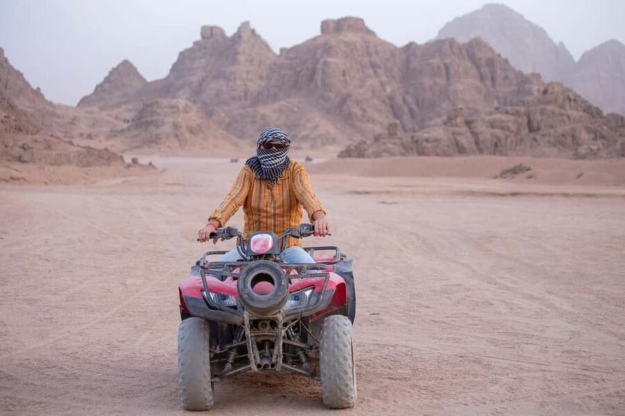 Hurghada: Jeep and ATV Quad with Dinner & Desert Fire Show - Key points to know before you book
