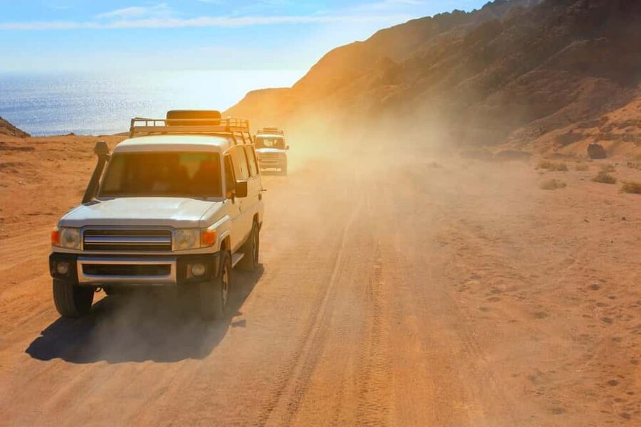 Hurghada: Mega Jeep safari, ATV & Bedouin vibe, and Dinner - Buggy riding: fun, but watch the clock