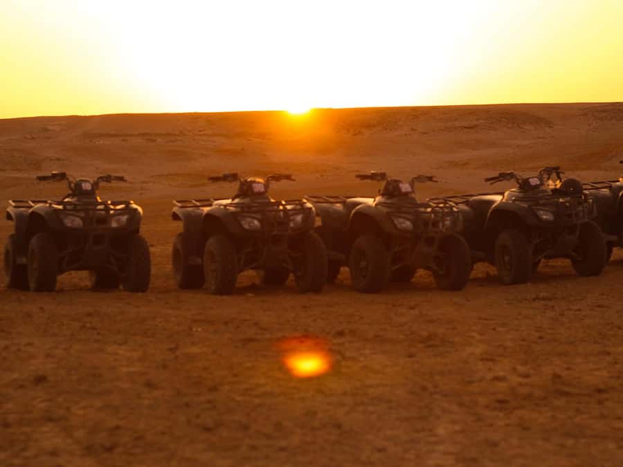 Hurghada Quad & ATV Ride with Camel, Desert Vibes & Sea View - Two hours across sand, valleys, and sea views