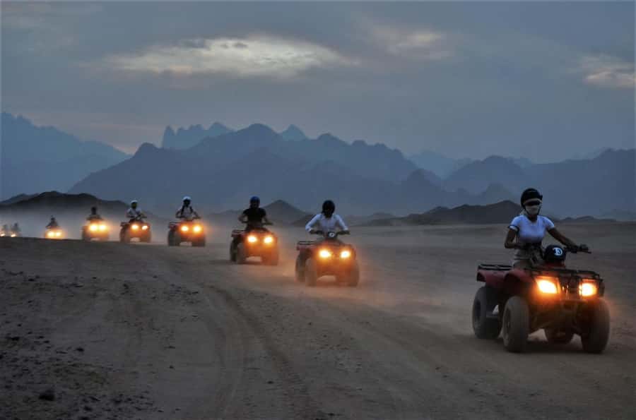 Hurghada: Quad Bike and Camel Ride with Dinner and Show - Guides can make a real difference