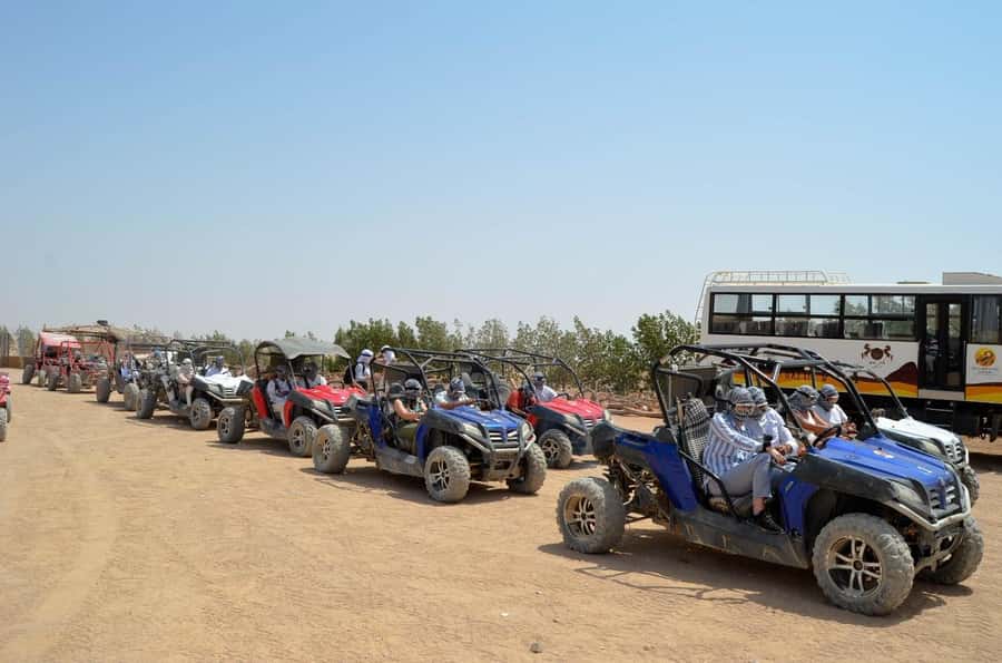 Hurghada: Quad Bike, Buggy, and Camel Ride & Bedouin Village - Guides, safety, and the human side