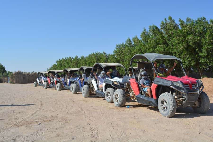 Hurghada: Quad Bike, Buggy, Jeep Safari, Camel Ride & Dinner - The buggy ride: fun, but short