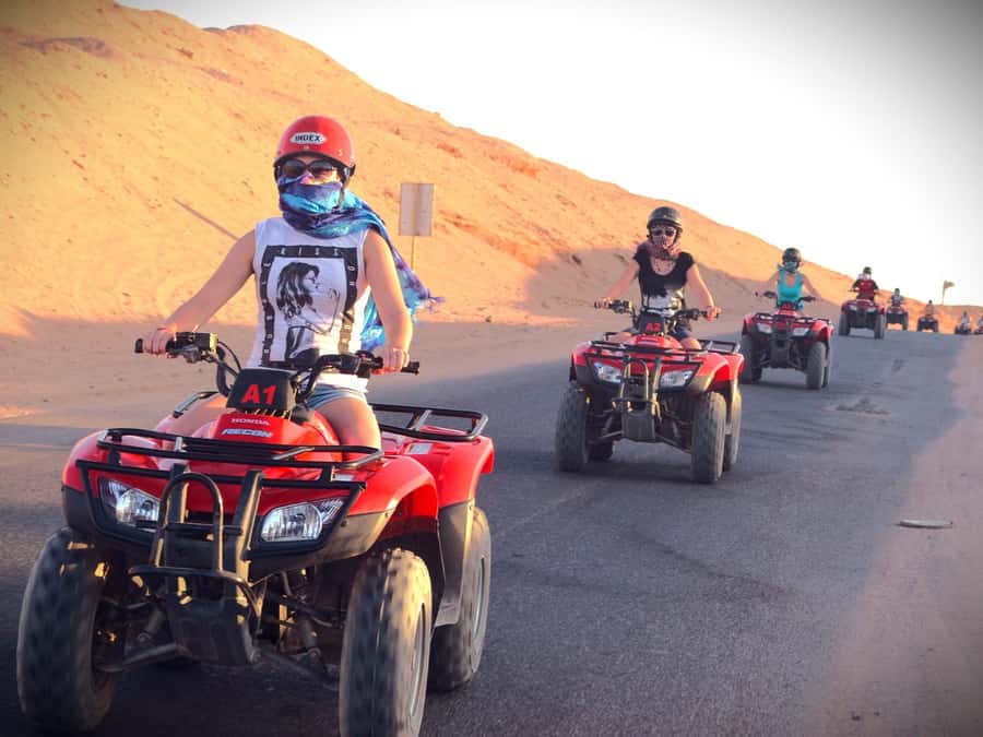 Hurghada: Quad Bike, Sea, Camel, Safari, Stargazing & Dinner - The camel stop: short, traditional, and photo-friendly