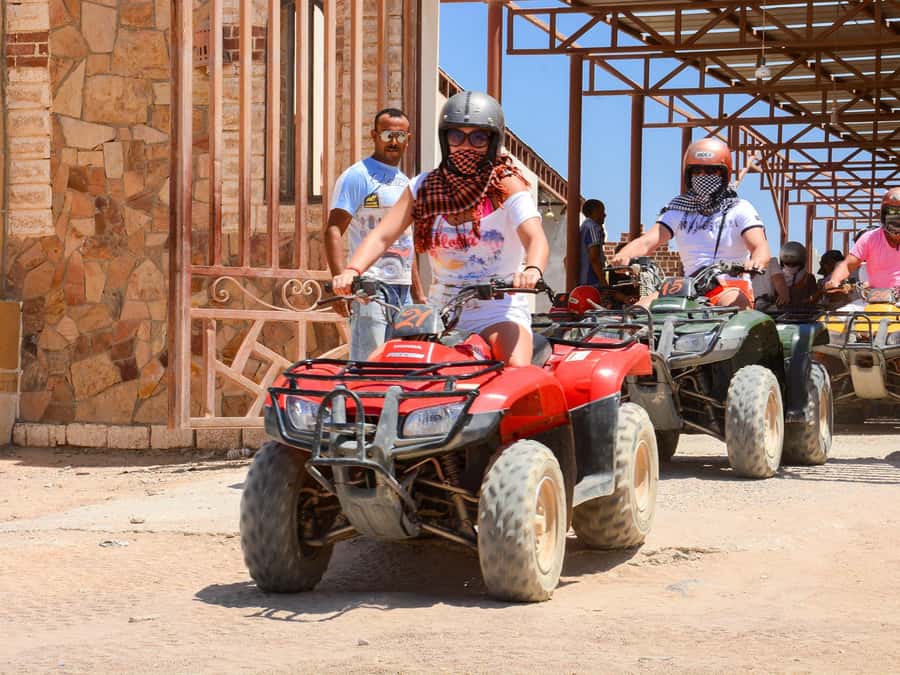 Hurghada: Quad Bike Tour of the Desert and Red Sea - Two hours across dunes, valleys, and open plains