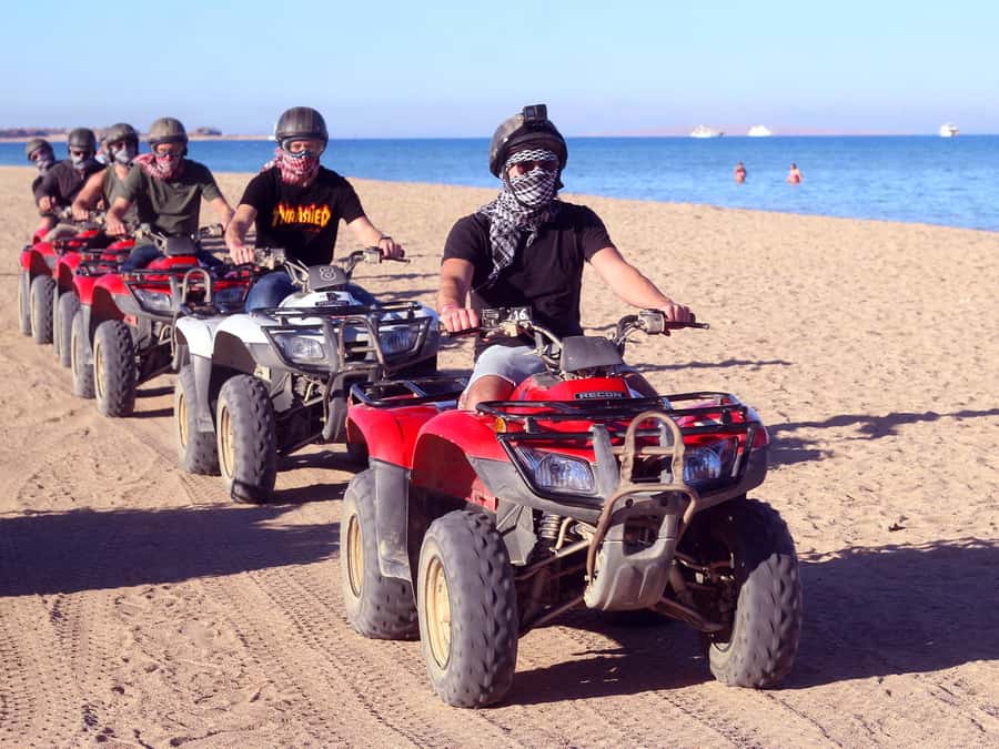 Hurghada: Quad Bike Tour of the Desert and Red Sea - The camel ride: short, simple, and mainly for photographs