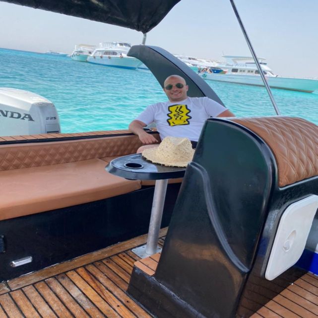 Hurghada: Safari ATV Quad & Speedboat to Orange bay island - Orange Bay and Giftun Island National Park