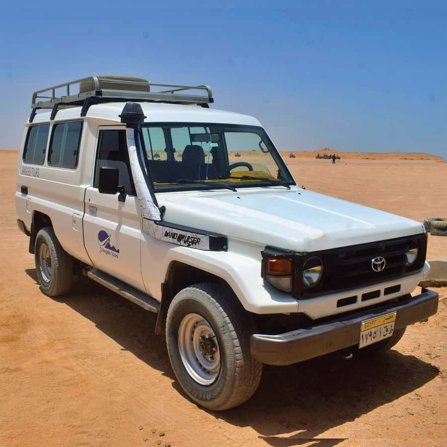 Hurghada: Safari Jeep, Quad, Buggy, Camel Ride & BBQ Dinner - Leaving Hurghada for the Sahara