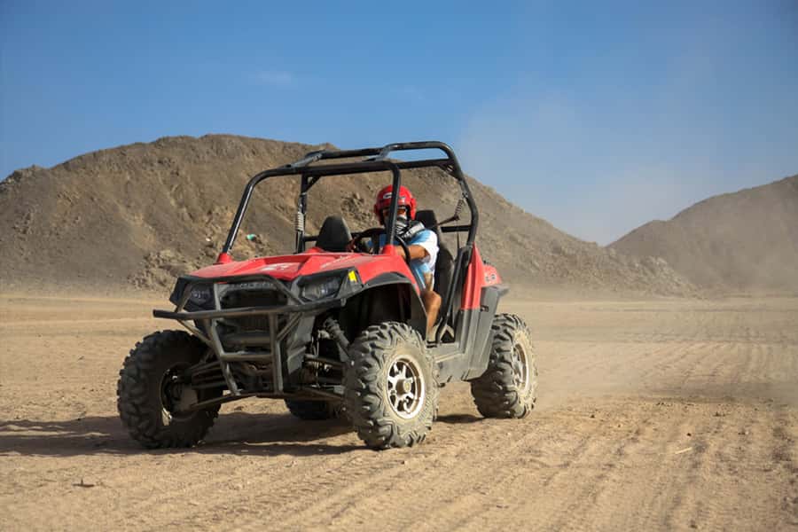 Hurghada: Sunset Desert Safari by Dune Buggy - The optional barbecue dinner