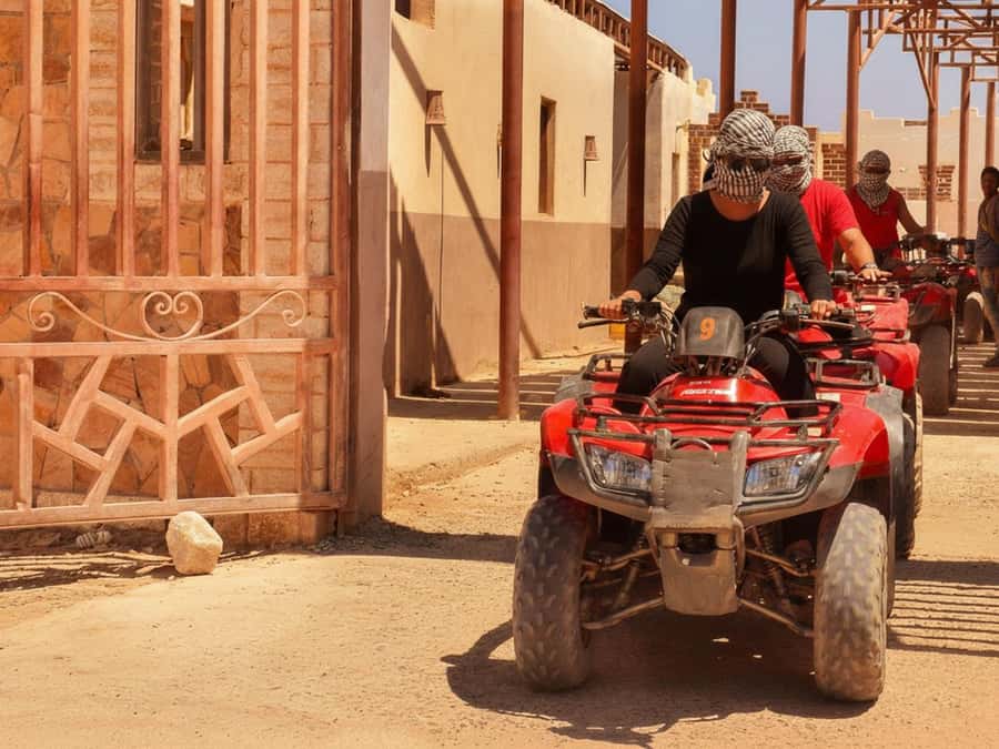 Hurghada: Sunset Quad Bike, Camel w/ Opt Stargazing and BBQ - Key points before you book