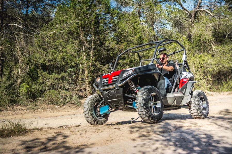 Ibiza: Buggy Excursion to Explore Beaches and Unique Views - The swim stop that breaks up the ride