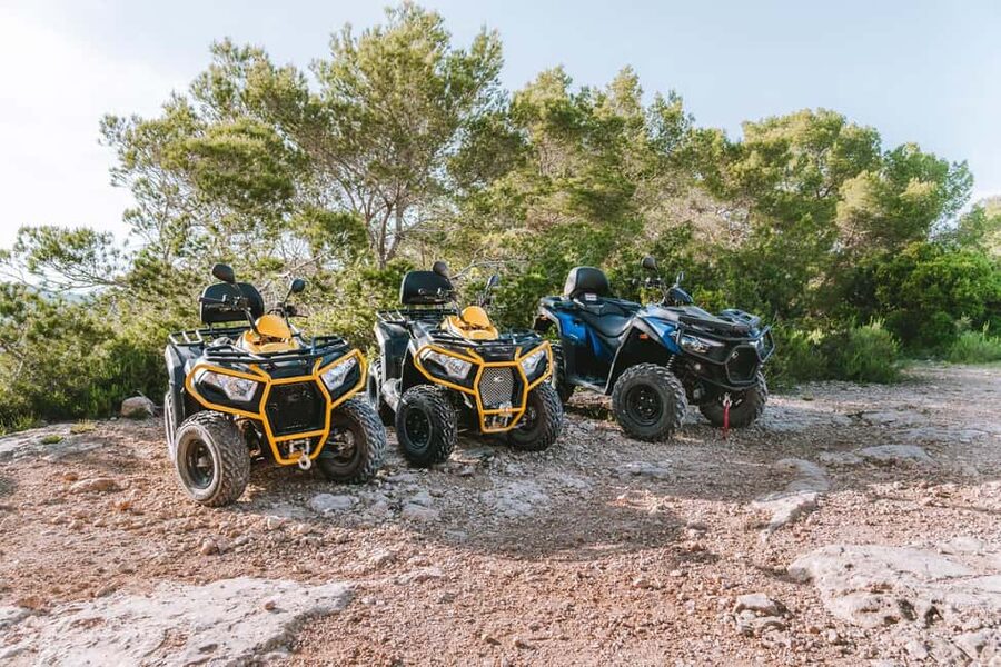 Ibiza: Quad Adventure to Explore Beaches and Unique Views - Cliff views and photo stops