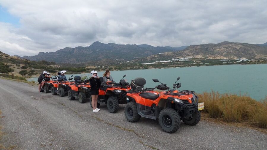 Ierapetra: Quad ATV 4x4 Exceptional Day in South Crete 2025 - Starting in Galini, between Ierapetra and Makrigialos