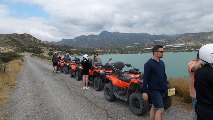 Ierapetra: Quad ATV 4x4 Exceptional Day in South Crete 2025 - The Libyan Sea viewpoint and the isolated chapel