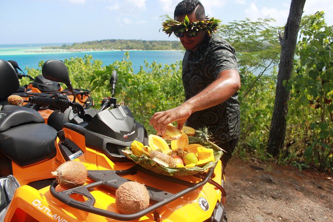 Island Tour & Getaway on the Bora Bora Mountains by Quad / ATV - Key points before you book