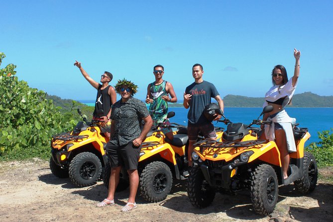 Island Tour & Getaway on the Bora Bora Mountains by Quad / ATV - Guide quality and the small-group feel