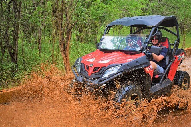 Jamwest ATV Off-Road Adventure & Zipline Combo in Negril - Learning to handle the automatic ATVs