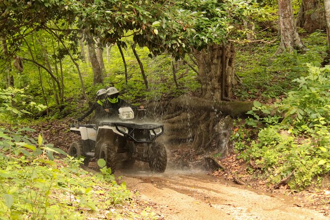 Jungle ATV Tour "La Tigra" double (2 persons ride tandem on ATV) - Leaving Bucerias for Rancho El Jaguar