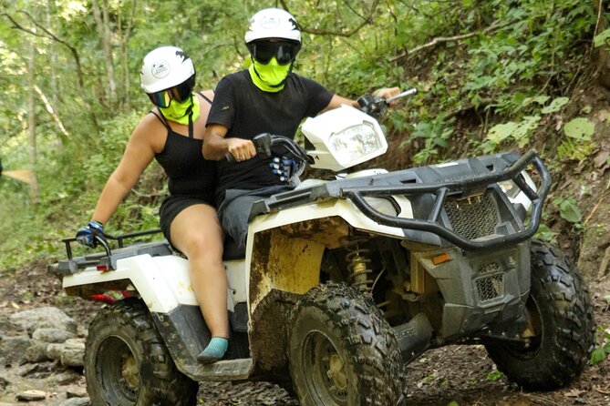 Jungle ATV Tour "La Tigra" double (2 persons ride tandem on ATV) - What the photo stops add