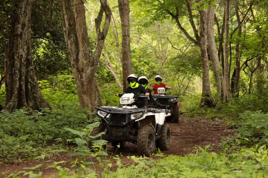 Jungle ATV Tour "La Tigra" double (2 persons ride tandem on ATV) - Who will enjoy La Tigra most