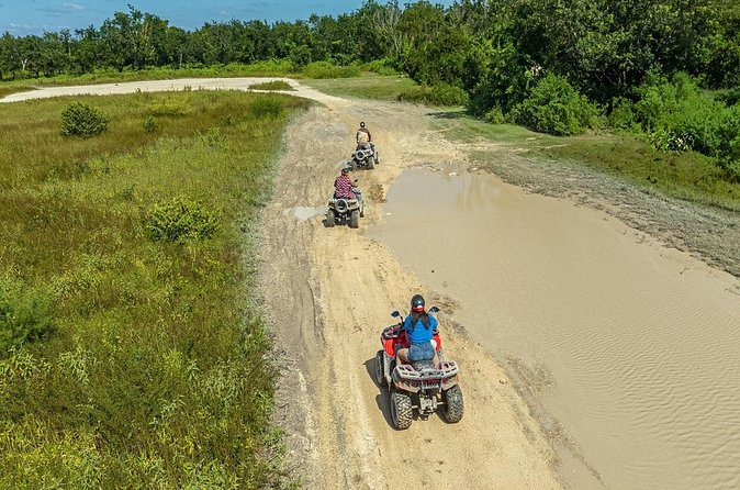 Jungle, Caverns and Tequila Mayan ATV Experience - Entering Jade Cavern and the cenote