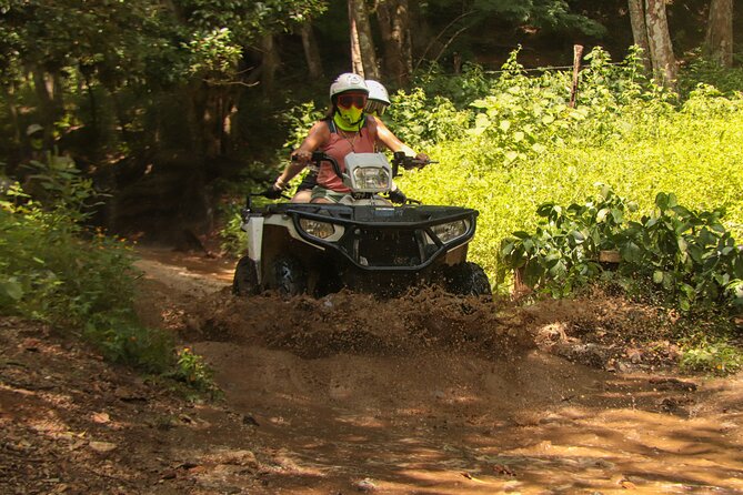 Jungle double ATV Tour "El Mirador" (ride tandem on ATV) - Rancho El Jaguar: one ATV, two riders