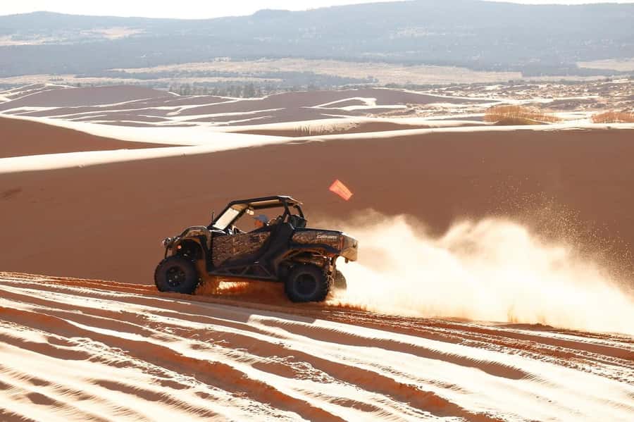 Kanab: Coral Pink Sand Dunes UTV, Slot Canyon & Sand Surfing - One Hour of UTV Riding Across Coral Pink Sand Dunes