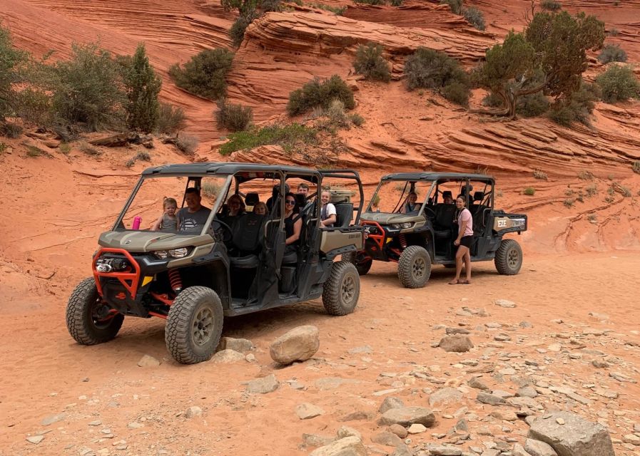 Kanab: Peek-A-Boo and Great Chamber UTV Guided Tour - What the $165 price includes