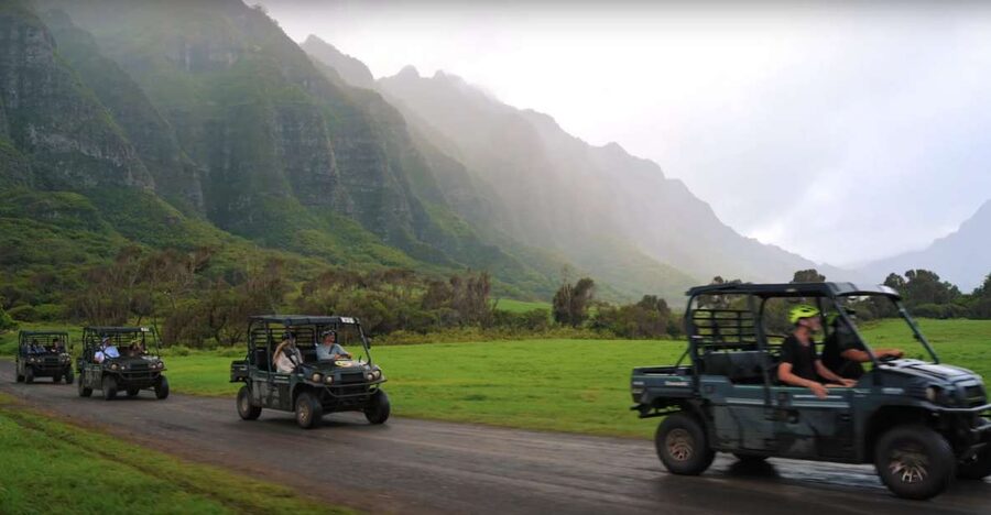 Kaneohe: Kualoa Ranch Guided UTV Tour - Driving the Raptor through the valley