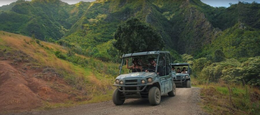 Kaneohe: Kualoa Ranch Guided UTV Tour - Getting started at Kualoa Ranch