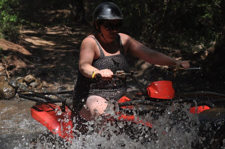 Kemer: Forest, Mud, and Streams Quad Safari Tour with Pickup - Leaving Kemer and reaching the forest tracks